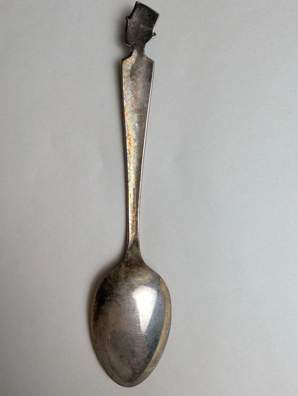 Vintage Charlie McCarthy Silver Plated Spoon